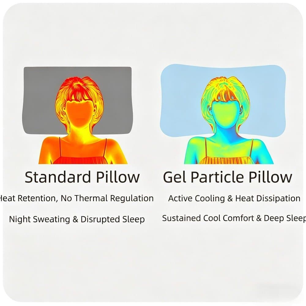 Cooling gel pillow hero 3
